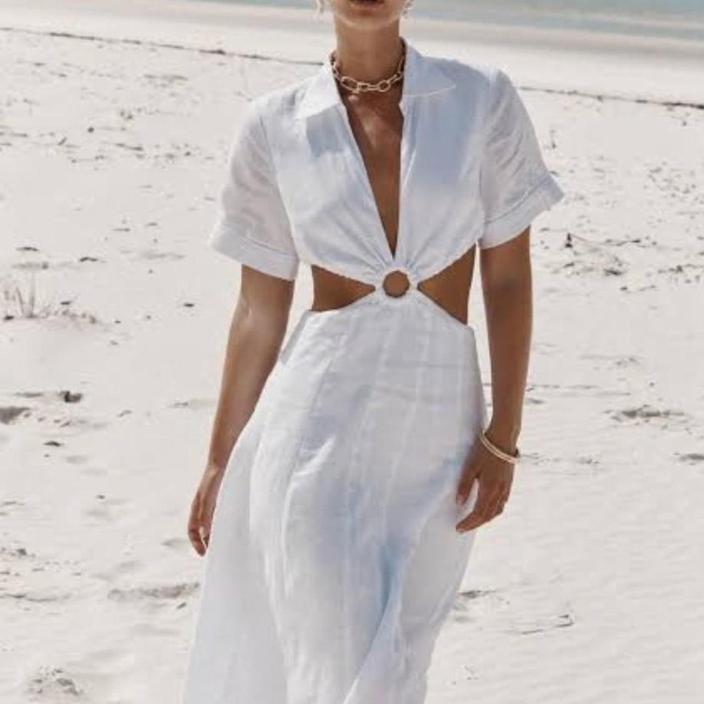 DISSH White Maxi Dress